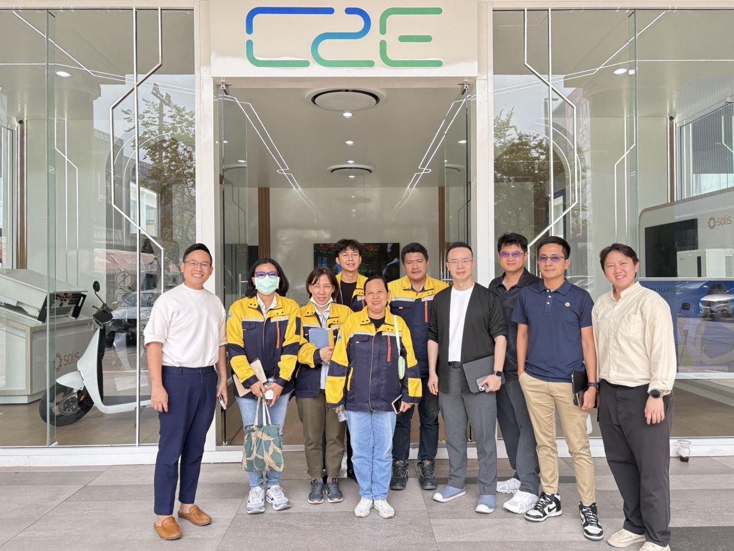 อบรม เพิ่มความรู้ใหม่ กับ C2E ผู้เชี่ยวชาญทางด้านเทคโนโลยีพลังงานสะอาด